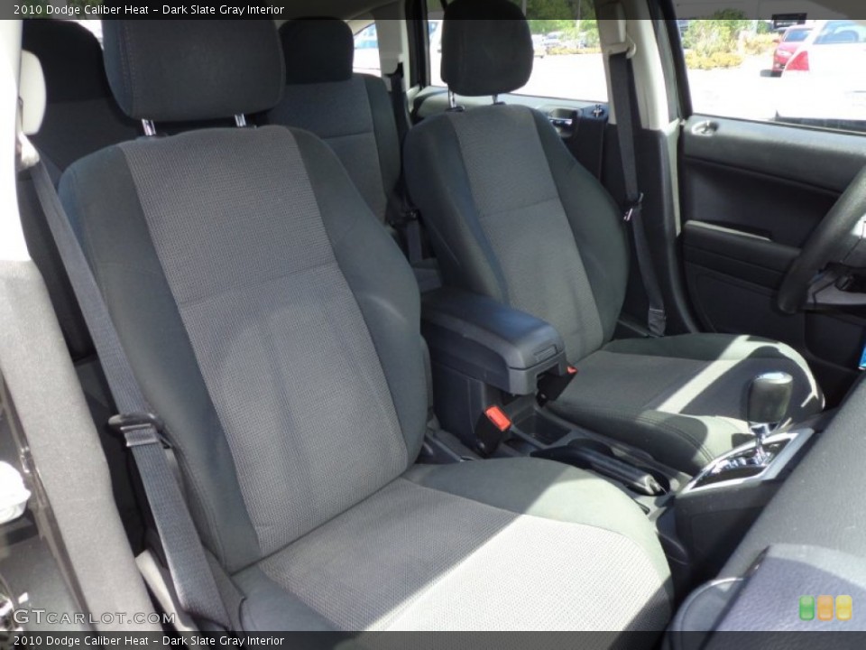 Dark Slate Gray Interior Front Seat for the 2010 Dodge Caliber Heat #79556099