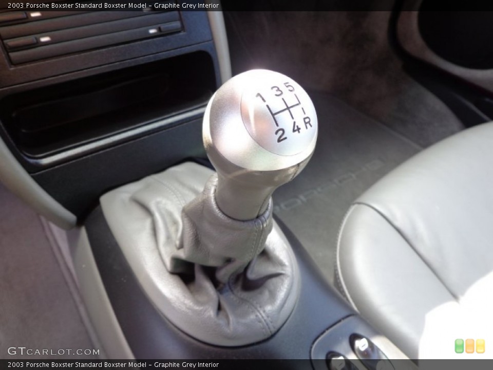 Graphite Grey Interior Transmission for the 2003 Porsche Boxster  #79558650
