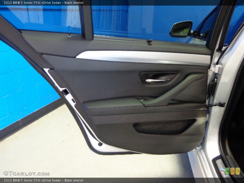 Black Interior Door Panel for the 2013 BMW 5 Series 550i xDrive Sedan #79559741