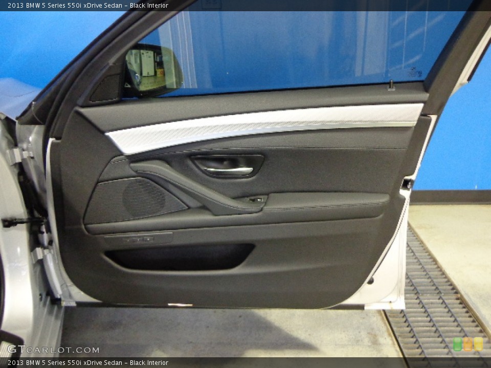 Black Interior Door Panel for the 2013 BMW 5 Series 550i xDrive Sedan #79559774