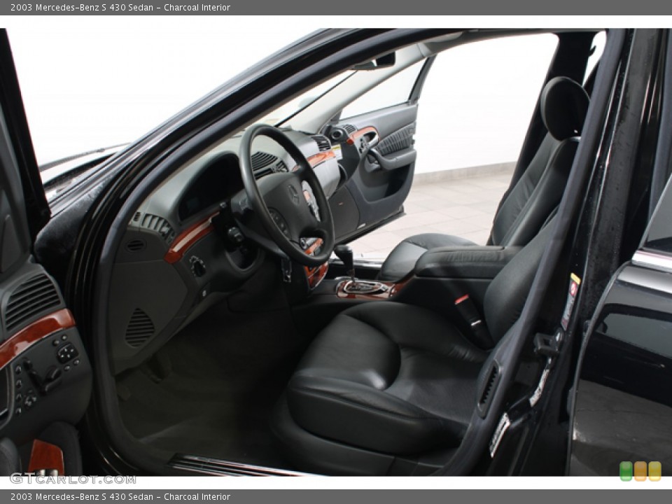 Charcoal Interior Photo for the 2003 Mercedes-Benz S 430 Sedan #79562569