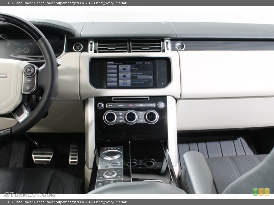 Ebony/Ivory Interior Controls for the 2013 Land Rover Range Rover Supercharged LR V8 #79562933