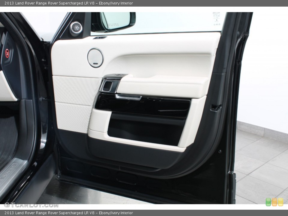 Ebony/Ivory Interior Door Panel for the 2013 Land Rover Range Rover Supercharged LR V8 #79563007