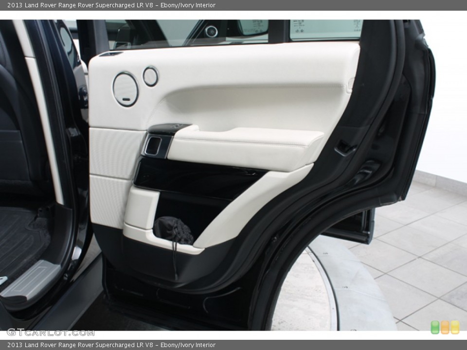 Ebony/Ivory Interior Door Panel for the 2013 Land Rover Range Rover Supercharged LR V8 #79563030