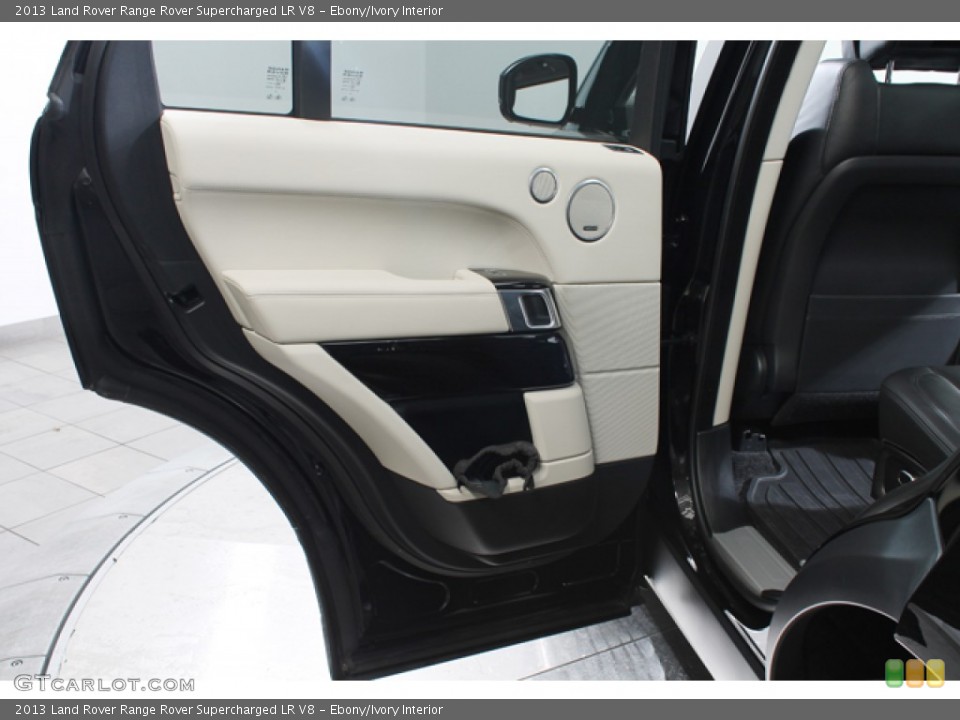 Ebony/Ivory Interior Door Panel for the 2013 Land Rover Range Rover Supercharged LR V8 #79563049