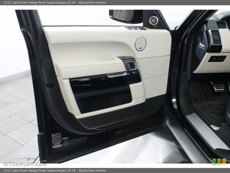 Ebony/Ivory Interior Door Panel for the 2013 Land Rover Range Rover Supercharged LR V8 #79563065