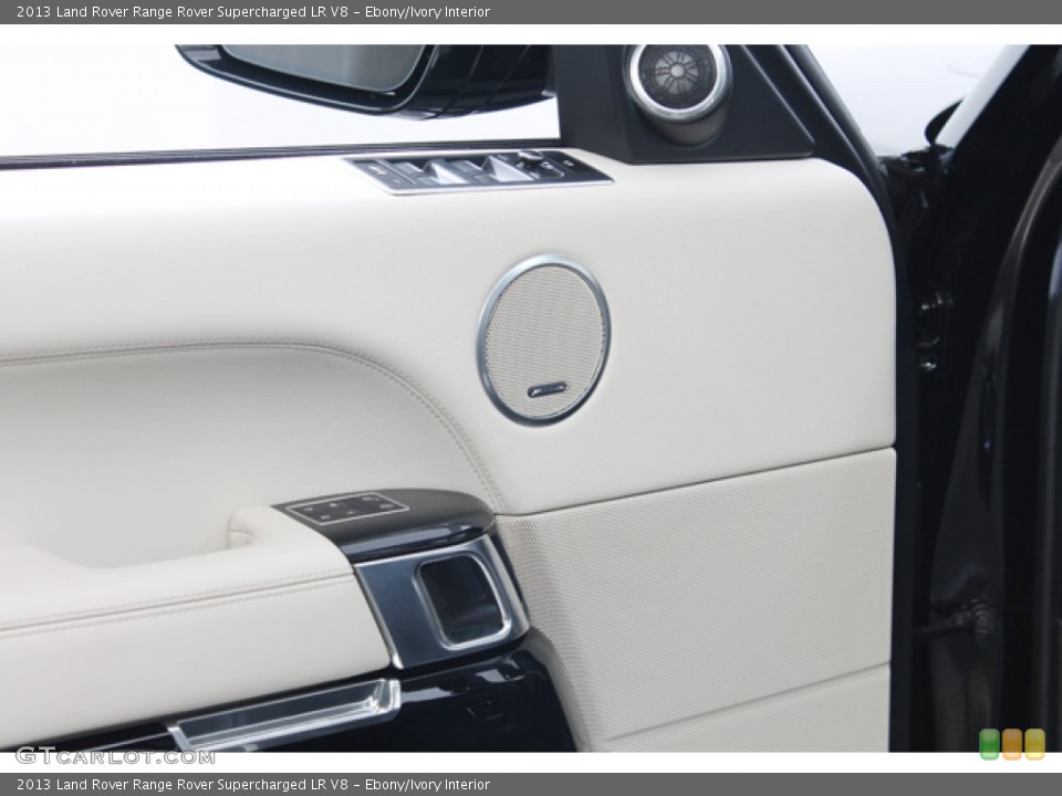 Ebony/Ivory Interior Door Panel for the 2013 Land Rover Range Rover Supercharged LR V8 #79563082