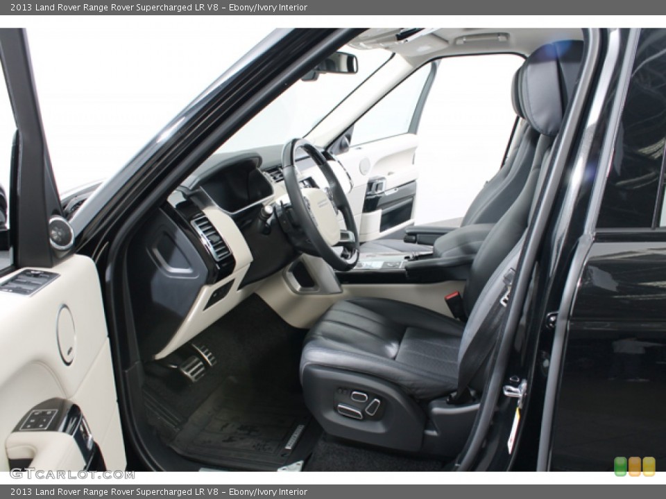 Ebony/Ivory Interior Photo for the 2013 Land Rover Range Rover Supercharged LR V8 #79563100