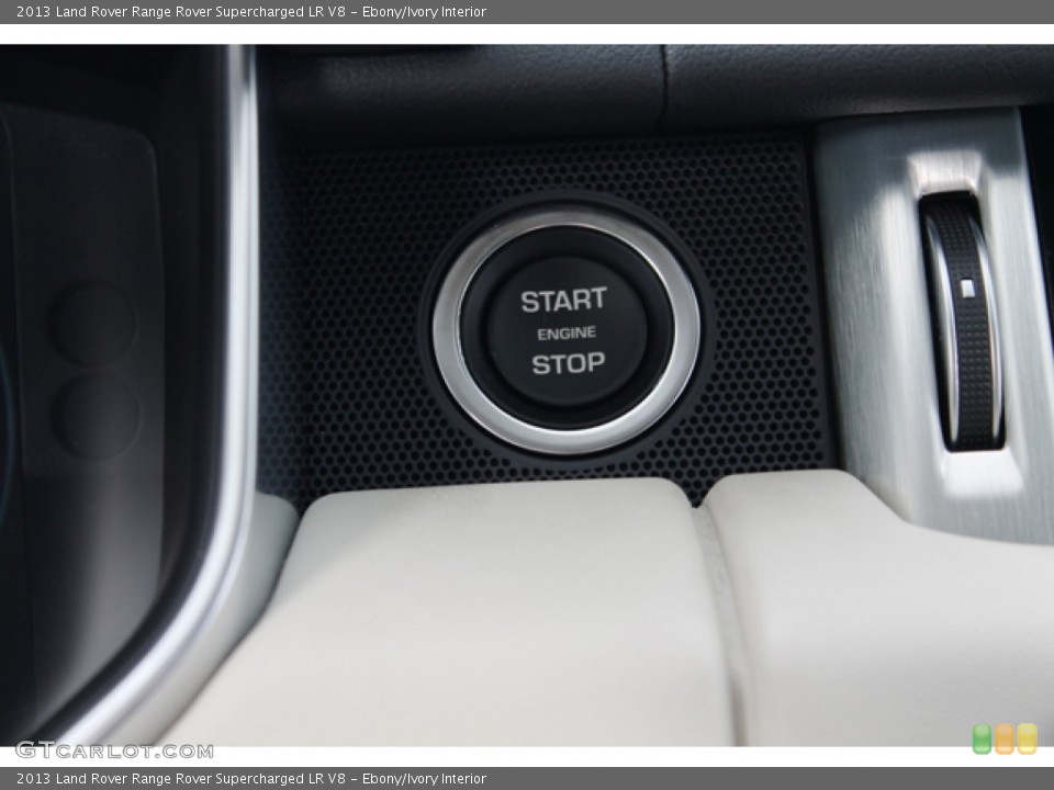 Ebony/Ivory Interior Controls for the 2013 Land Rover Range Rover Supercharged LR V8 #79563182