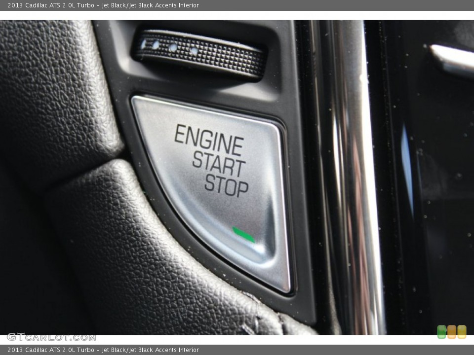 Jet Black/Jet Black Accents Interior Controls for the 2013 Cadillac ATS 2.0L Turbo #79563407