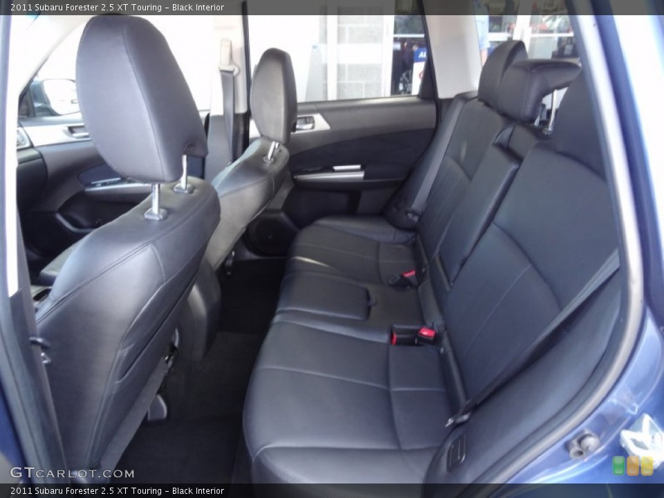 Black Interior Rear Seat for the 2011 Subaru Forester 2.5 XT Touring #79563940