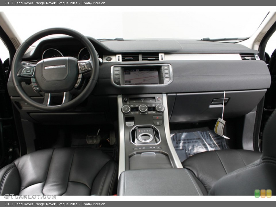 Ebony Interior Dashboard for the 2013 Land Rover Range Rover Evoque Pure #79567315