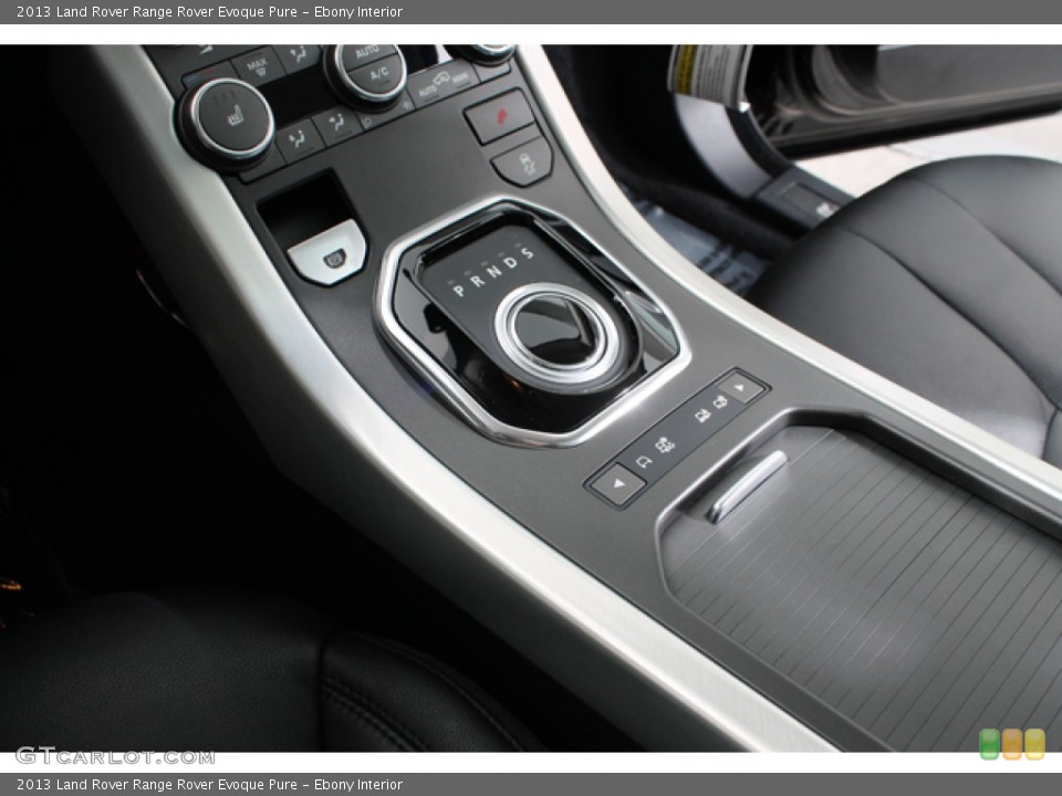 Ebony Interior Transmission for the 2013 Land Rover Range Rover Evoque Pure #79567368