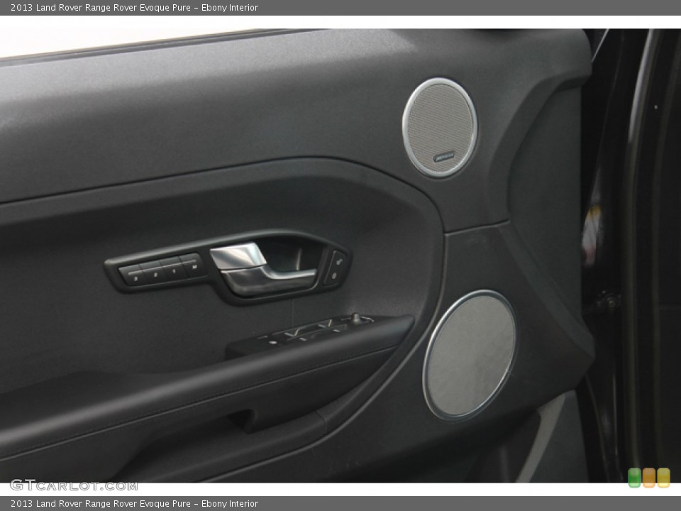 Ebony Interior Door Panel for the 2013 Land Rover Range Rover Evoque Pure #79567411