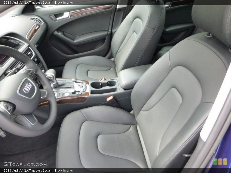 Black Interior Photo for the 2013 Audi A4 2.0T quattro Sedan #79570762