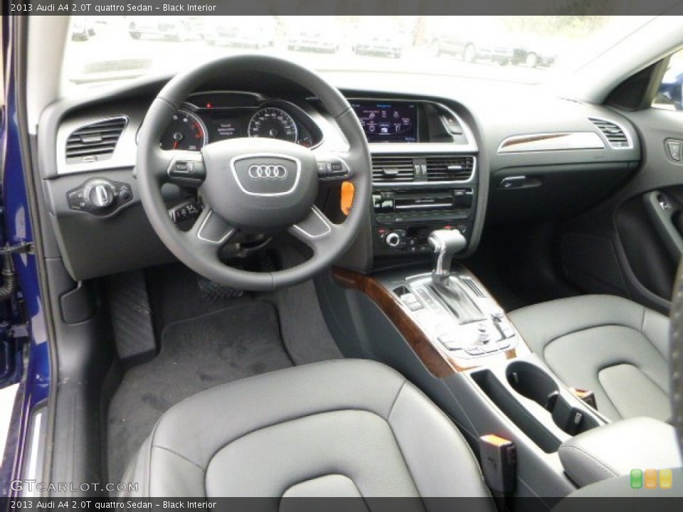 Black Interior Prime Interior for the 2013 Audi A4 2.0T quattro Sedan #79570807