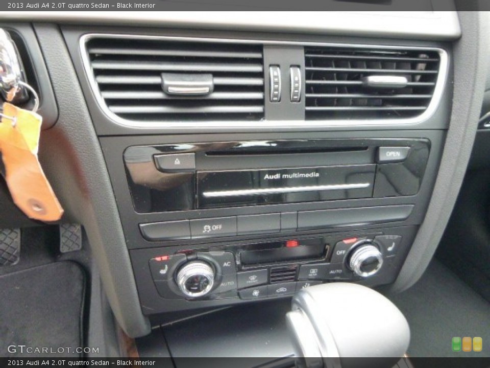 Black Interior Controls for the 2013 Audi A4 2.0T quattro Sedan #79570873