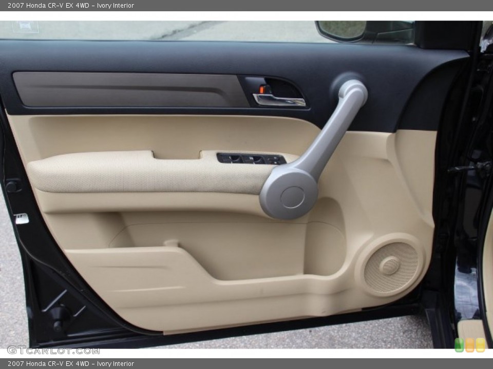 Ivory Interior Door Panel for the 2007 Honda CR-V EX 4WD #79572073