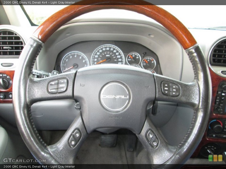 Light Gray Interior Steering Wheel for the 2006 GMC Envoy XL Denali 4x4 #79575151