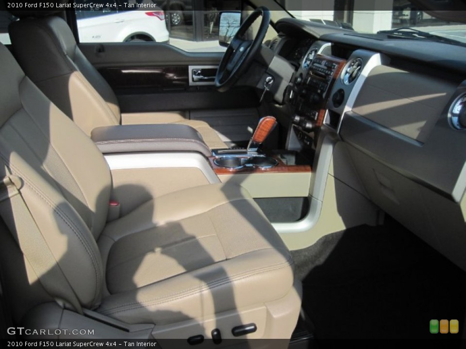 Tan Interior Photo for the 2010 Ford F150 Lariat SuperCrew 4x4 #79576424