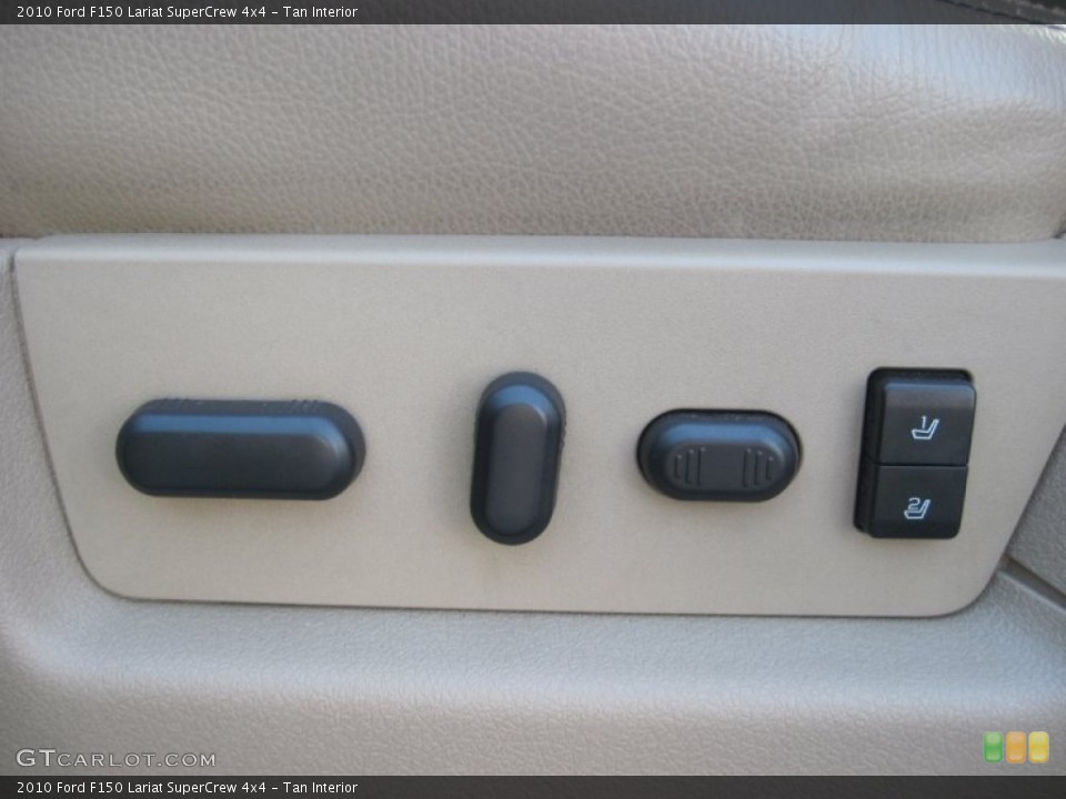 Tan Interior Controls for the 2010 Ford F150 Lariat SuperCrew 4x4 #79576535