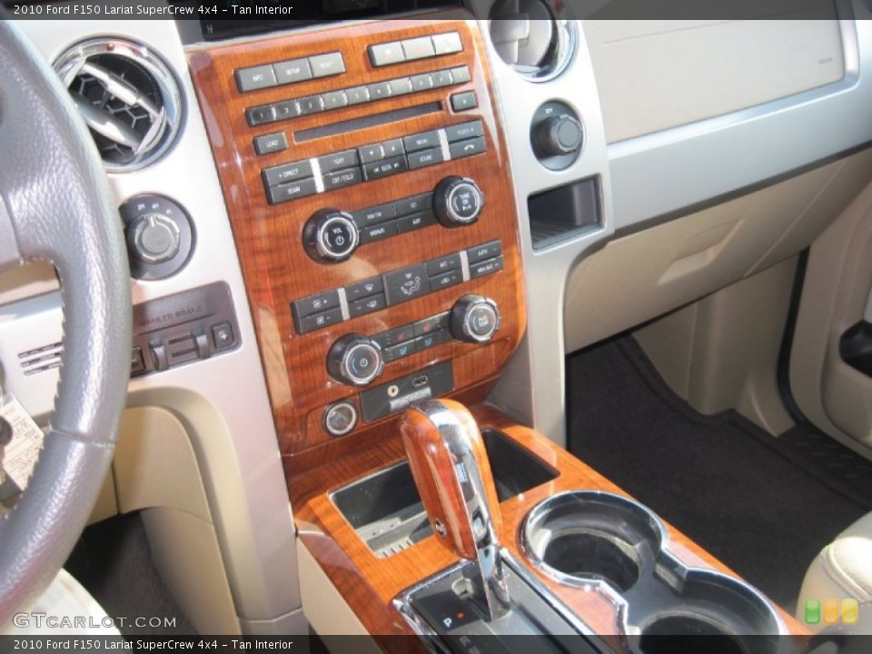 Tan Interior Controls for the 2010 Ford F150 Lariat SuperCrew 4x4 #79576799