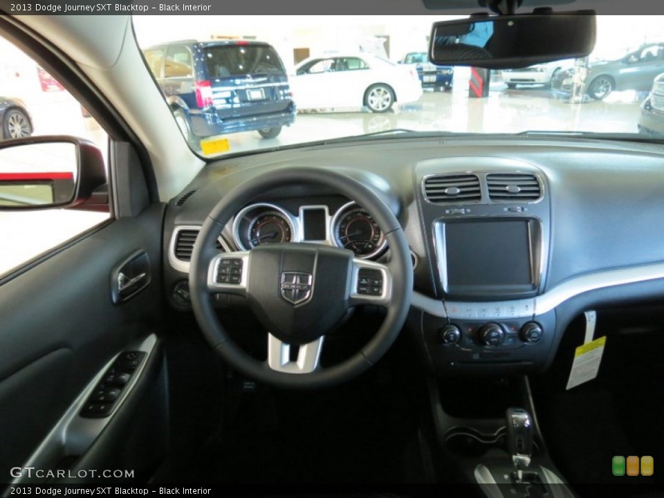 Black Interior Dashboard for the 2013 Dodge Journey SXT Blacktop #79577272