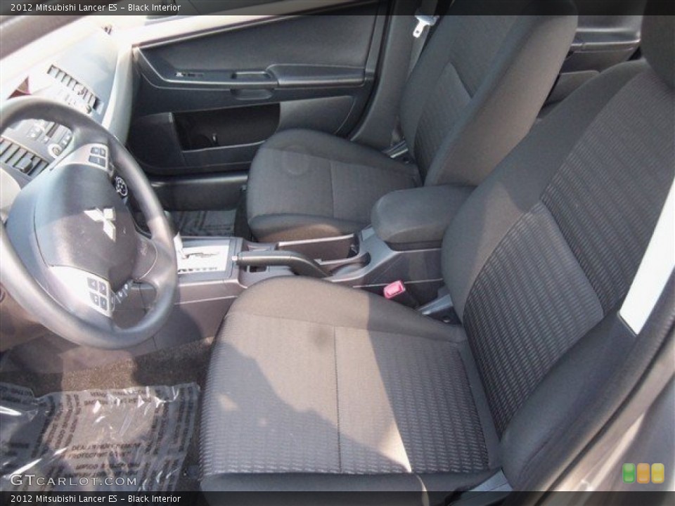 Black Interior Photo for the 2012 Mitsubishi Lancer ES #79577526