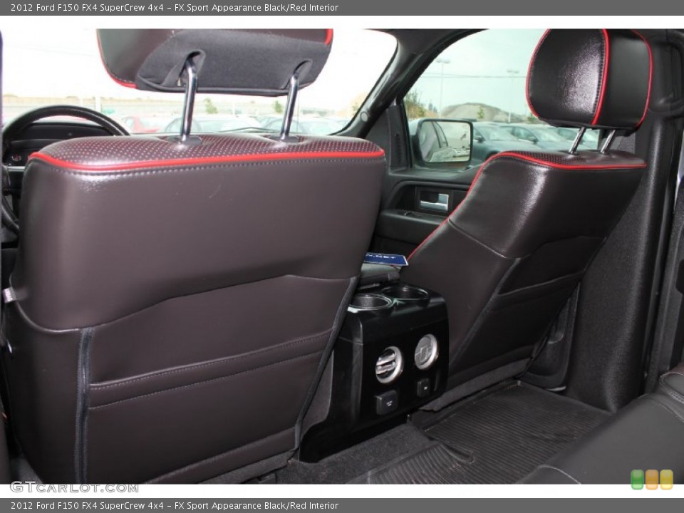 FX Sport Appearance Black/Red Interior Photo for the 2012 Ford F150 FX4 SuperCrew 4x4 #79577898