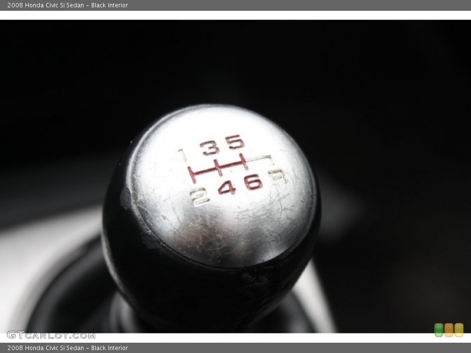 Black Interior Transmission for the 2008 Honda Civic Si Sedan #79578539