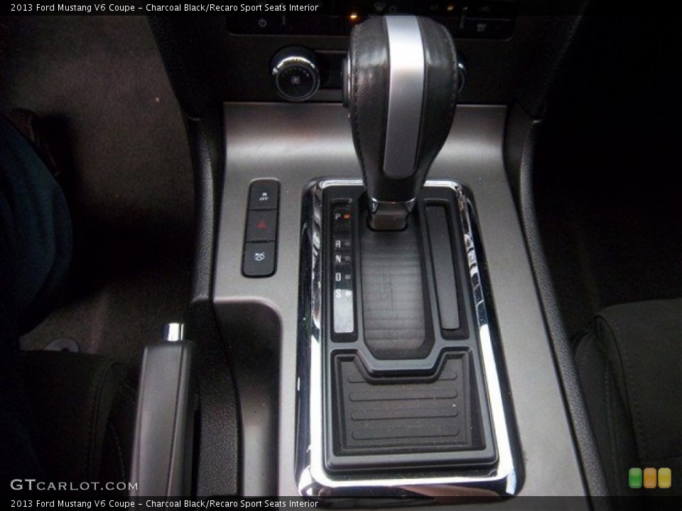 Charcoal Black/Recaro Sport Seats Interior Transmission for the 2013 Ford Mustang V6 Coupe #79579130