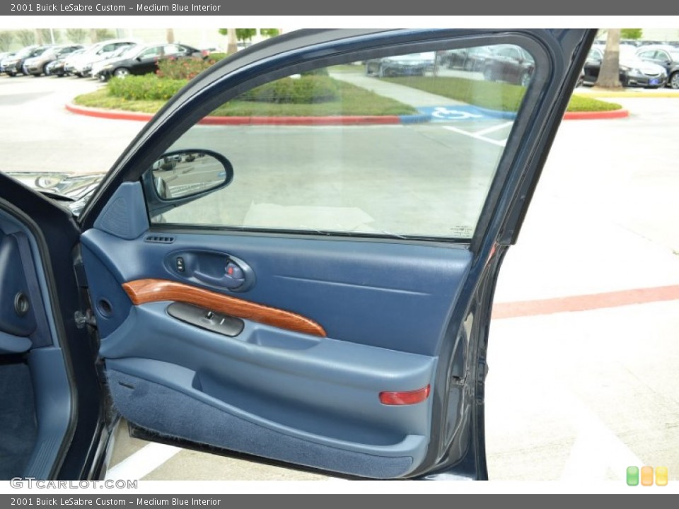 Medium Blue Interior Door Panel for the 2001 Buick LeSabre Custom #79579977
