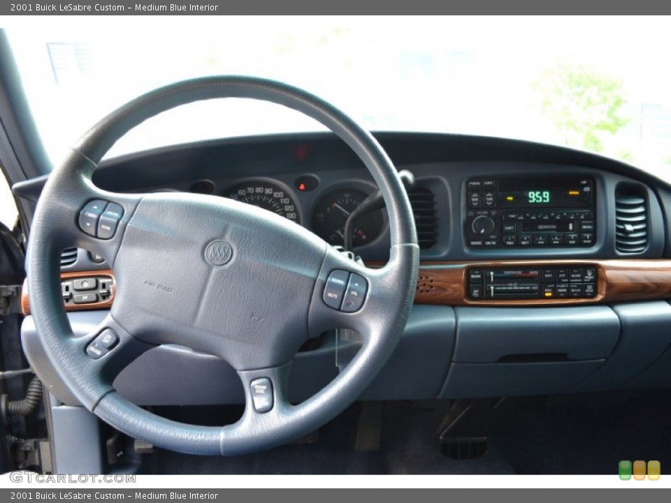 Medium Blue Interior Dashboard for the 2001 Buick LeSabre Custom #79580062