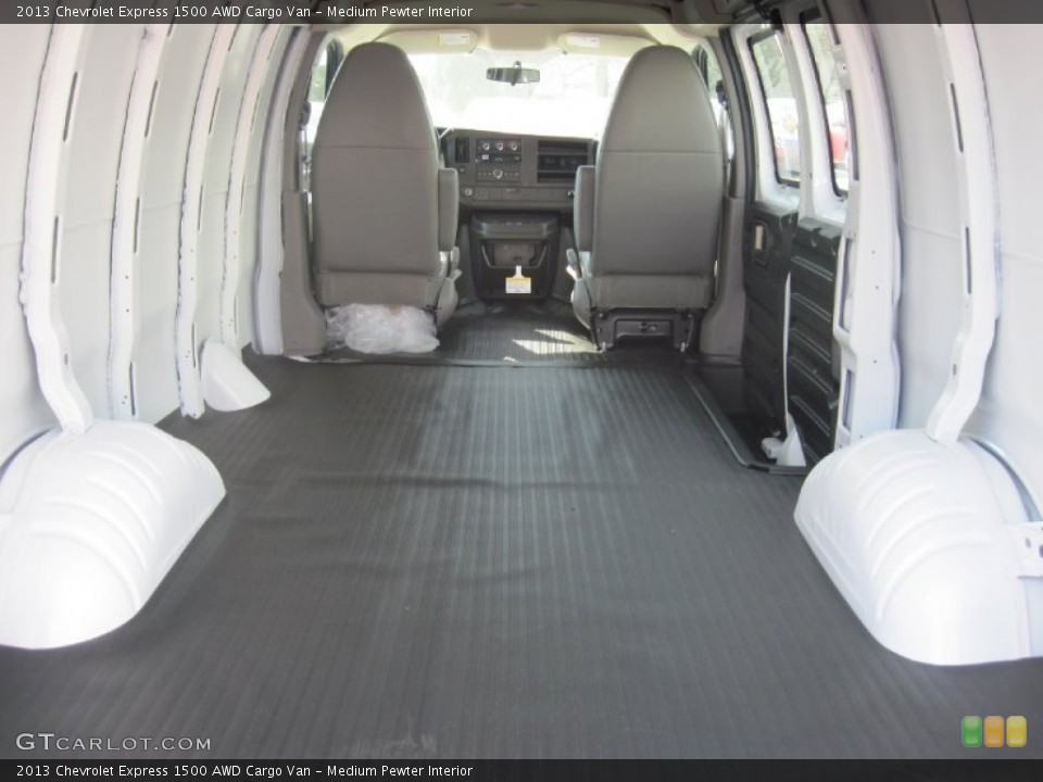 Medium Pewter Interior Trunk for the 2013 Chevrolet Express 1500 AWD Cargo Van #79580798