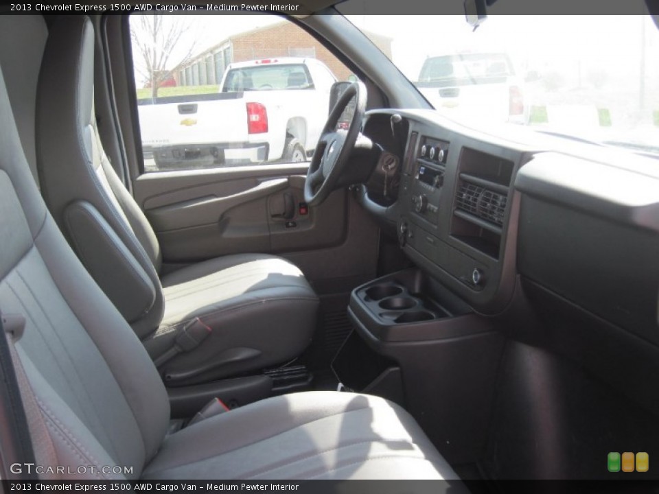 Medium Pewter Interior Photo for the 2013 Chevrolet Express 1500 AWD Cargo Van #79580862