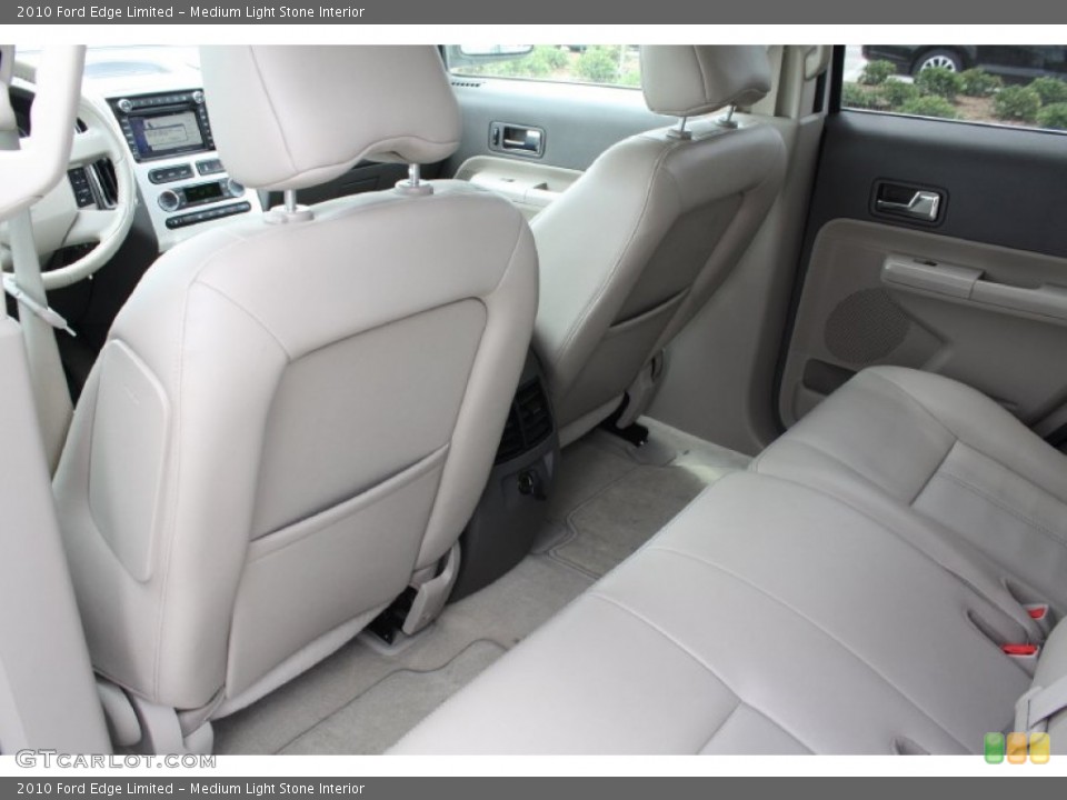 Medium Light Stone Interior Rear Seat for the 2010 Ford Edge Limited #79580932