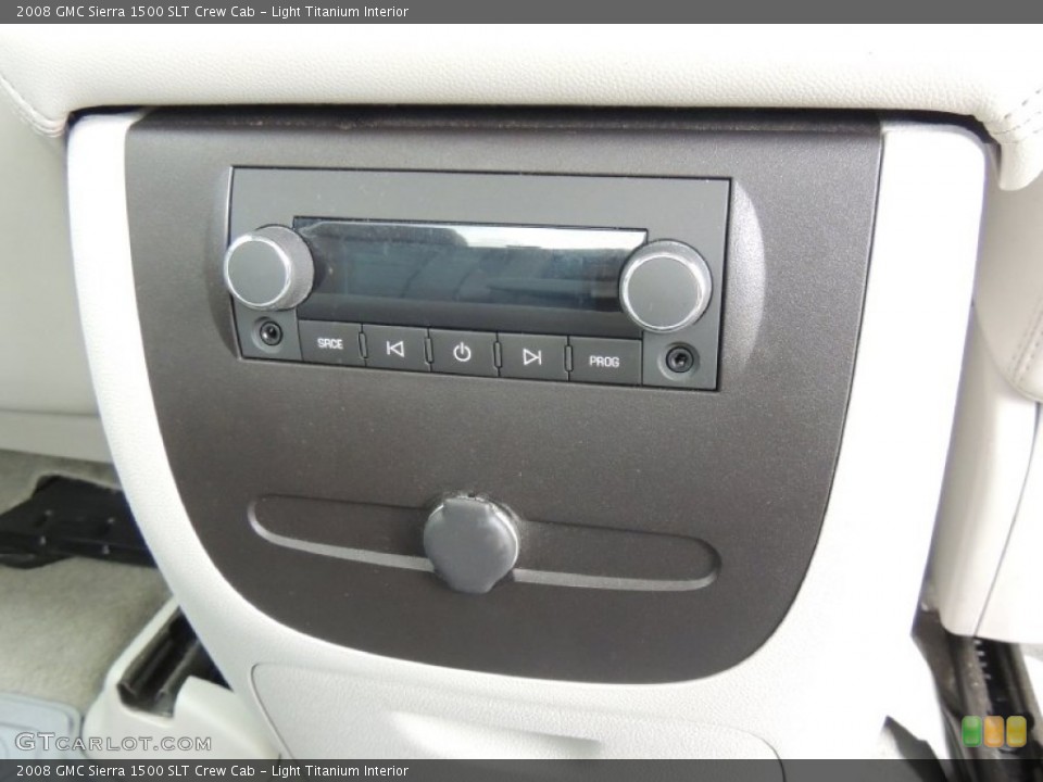 Light Titanium Interior Controls for the 2008 GMC Sierra 1500 SLT Crew Cab #79583450