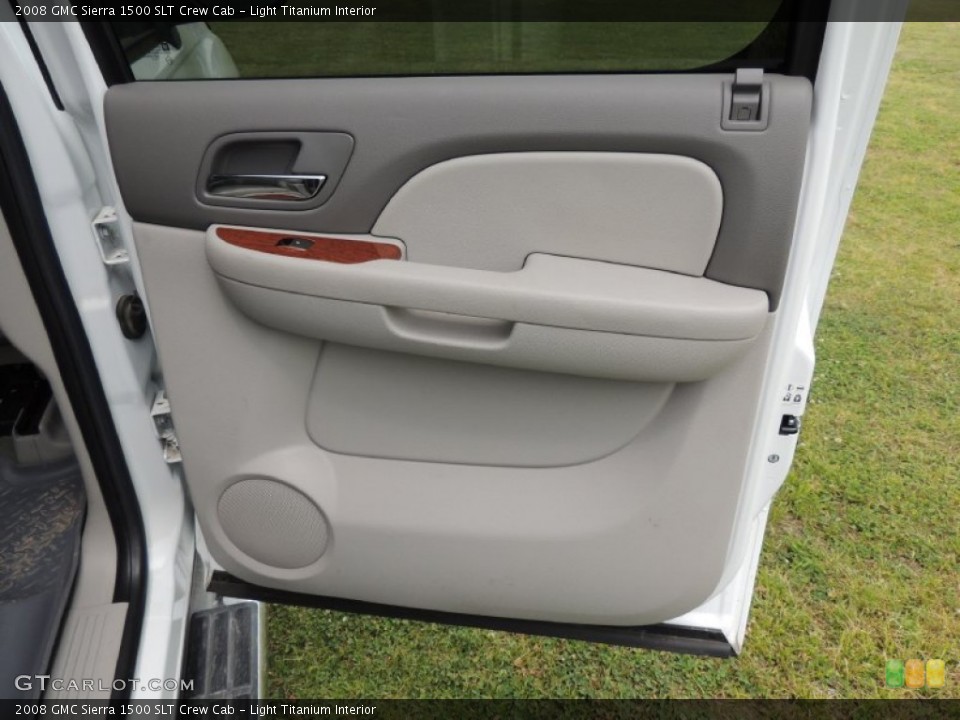 Light Titanium Interior Door Panel for the 2008 GMC Sierra 1500 SLT Crew Cab #79583467