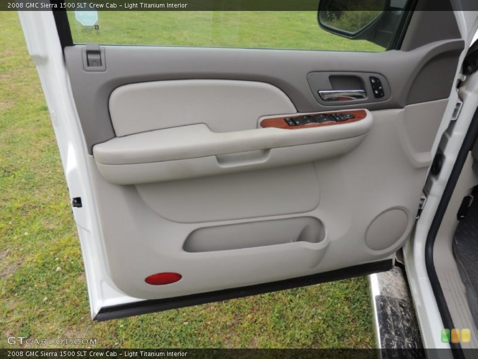 Light Titanium Interior Door Panel for the 2008 GMC Sierra 1500 SLT Crew Cab #79583541