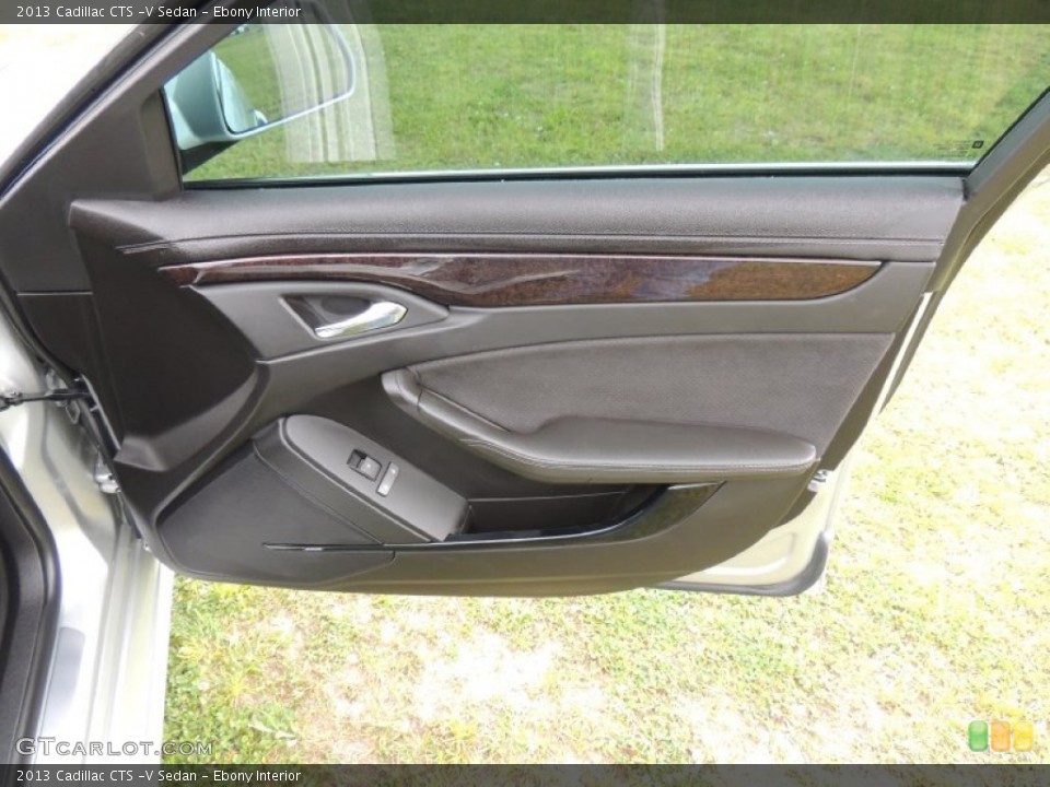 Ebony Interior Door Panel for the 2013 Cadillac CTS -V Sedan #79583909