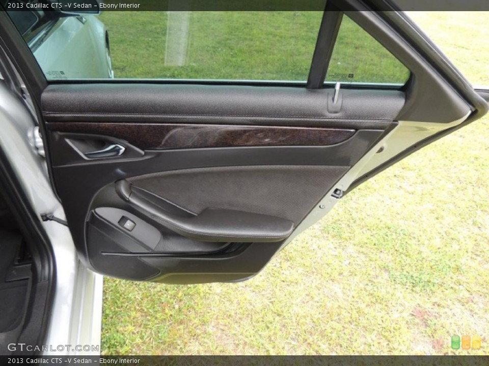 Ebony Interior Door Panel for the 2013 Cadillac CTS -V Sedan #79583965
