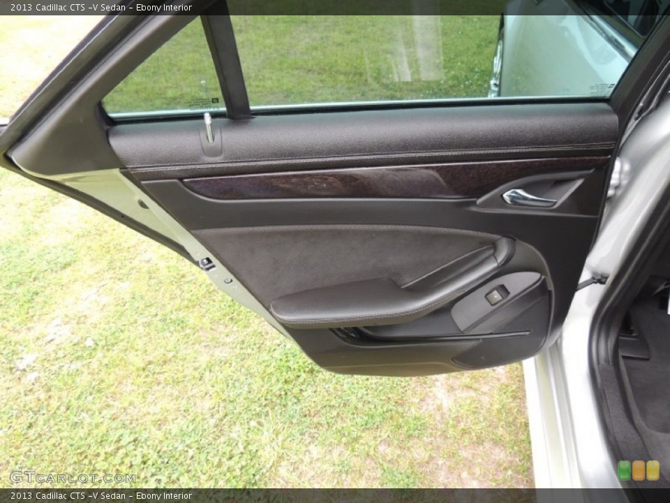 Ebony Interior Door Panel for the 2013 Cadillac CTS -V Sedan #79584005
