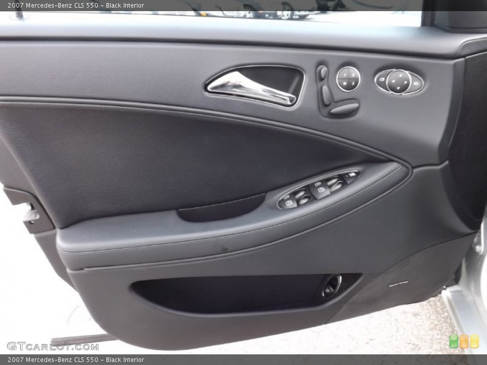 Black Interior Door Panel for the 2007 Mercedes-Benz CLS 550 #79584262