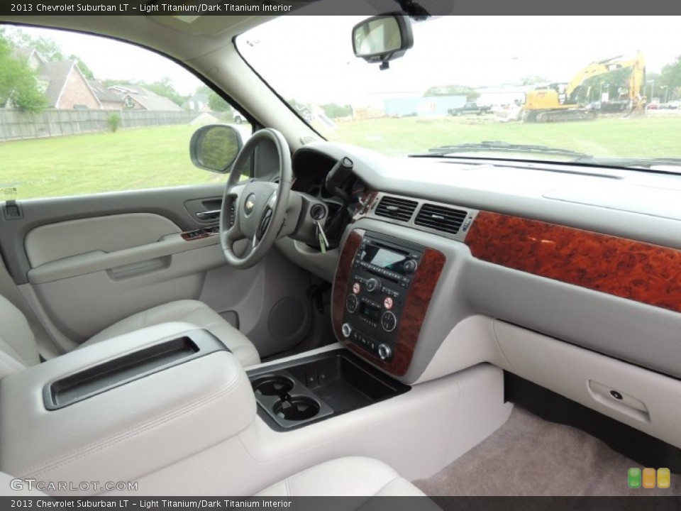 Light Titanium/Dark Titanium Interior Dashboard for the 2013 Chevrolet Suburban LT #79584421