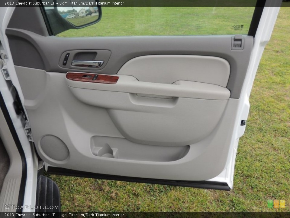 Light Titanium/Dark Titanium Interior Door Panel for the 2013 Chevrolet Suburban LT #79584463