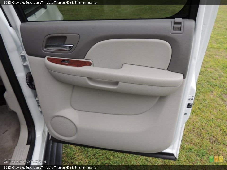 Light Titanium/Dark Titanium Interior Door Panel for the 2013 Chevrolet Suburban LT #79584559