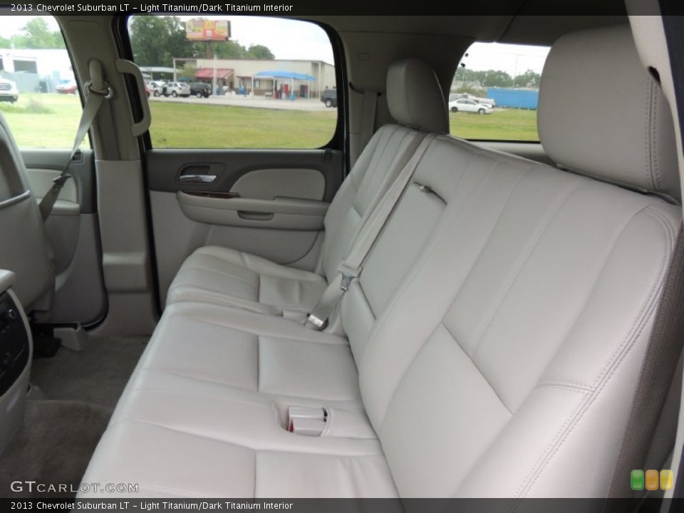 Light Titanium/Dark Titanium Interior Rear Seat for the 2013 Chevrolet Suburban LT #79584580