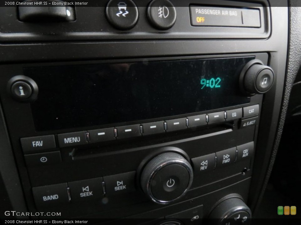 Ebony Black Interior Audio System for the 2008 Chevrolet HHR SS #79585637
