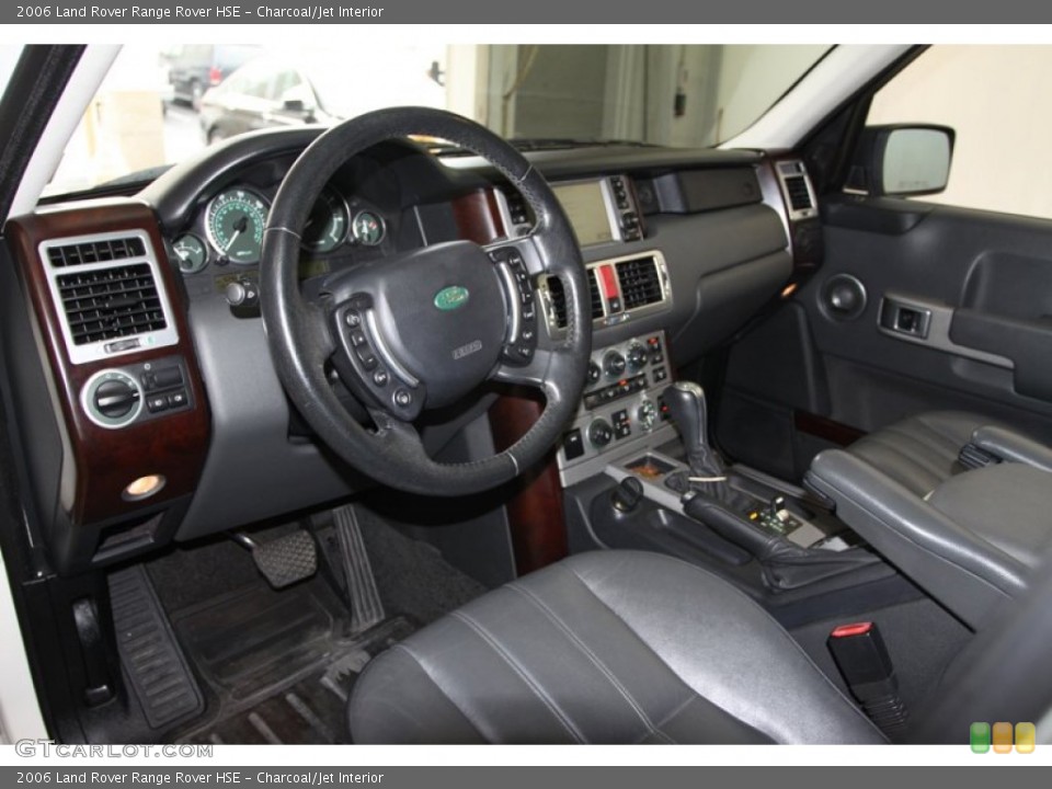 Charcoal/Jet 2006 Land Rover Range Rover Interiors