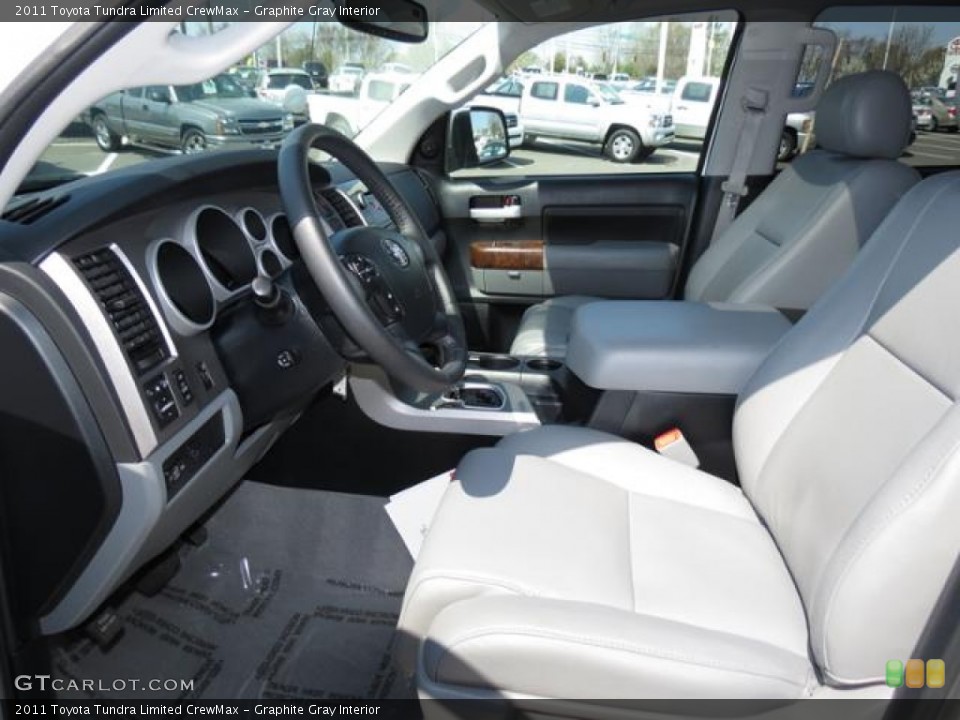 Graphite Gray Interior Photo for the 2011 Toyota Tundra Limited CrewMax #79590506